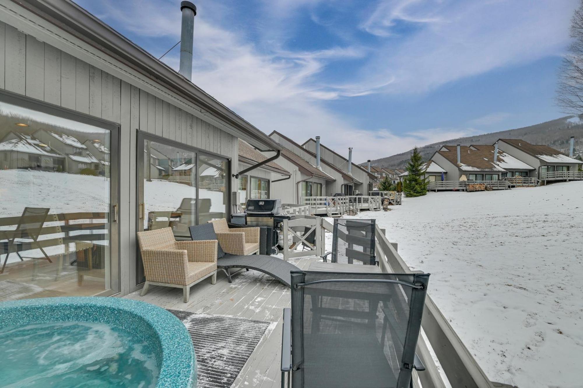 Walk To Ski Lift Family-Friendly Windham Townhome Εξωτερικό φωτογραφία